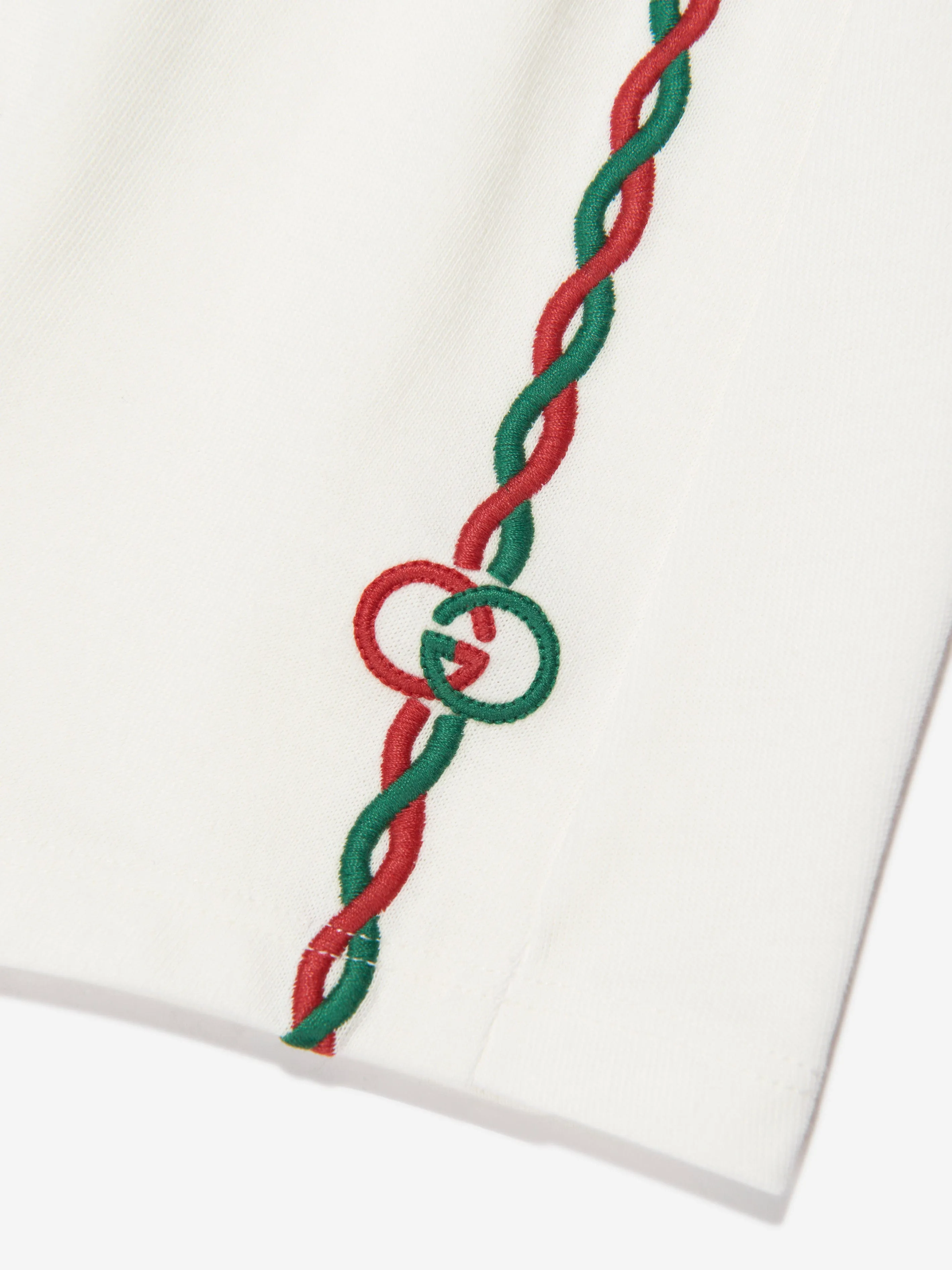 Gucci Baby Boys Logo Shorts in White