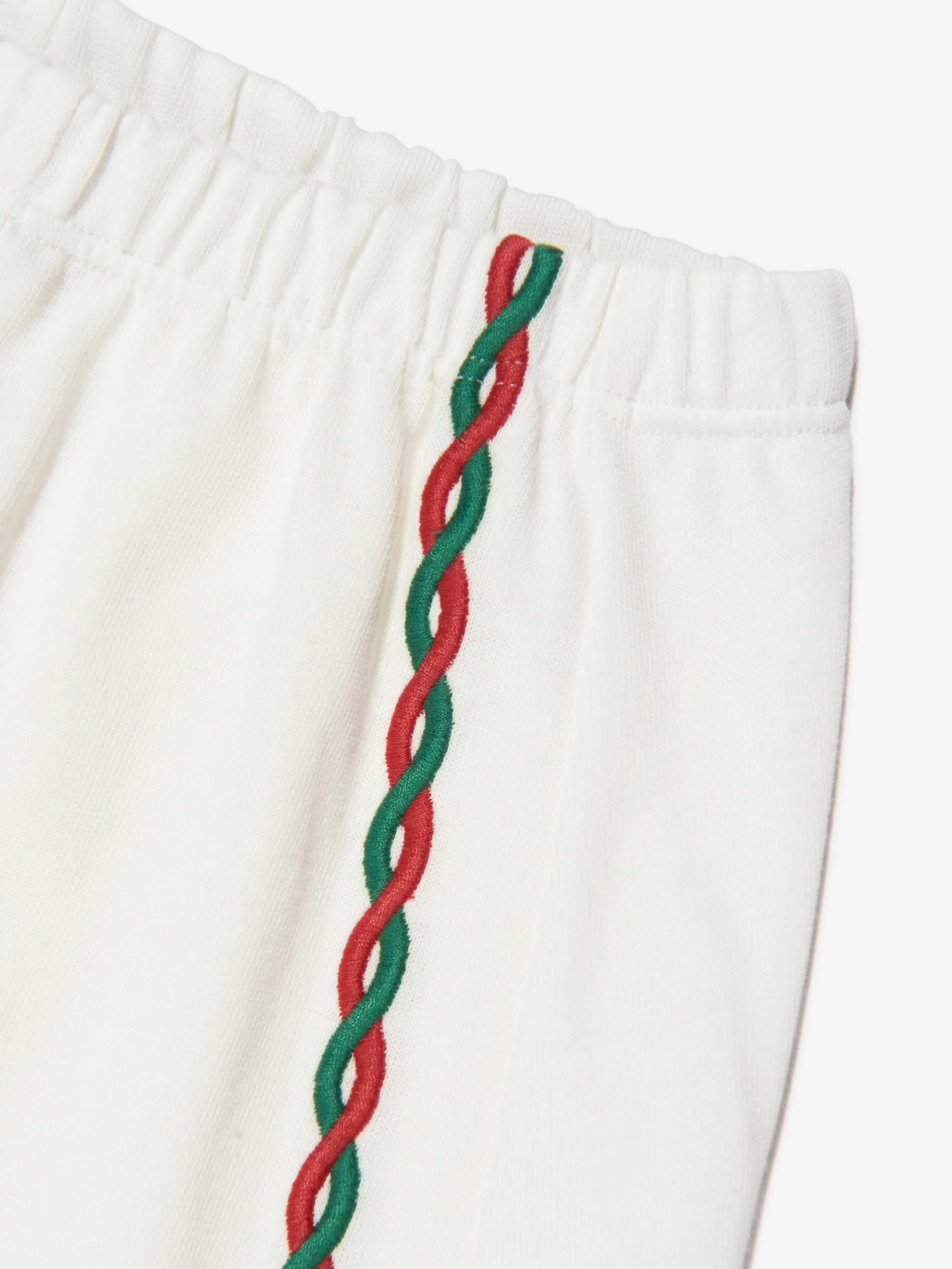 Gucci Baby Boys Logo Shorts in White
