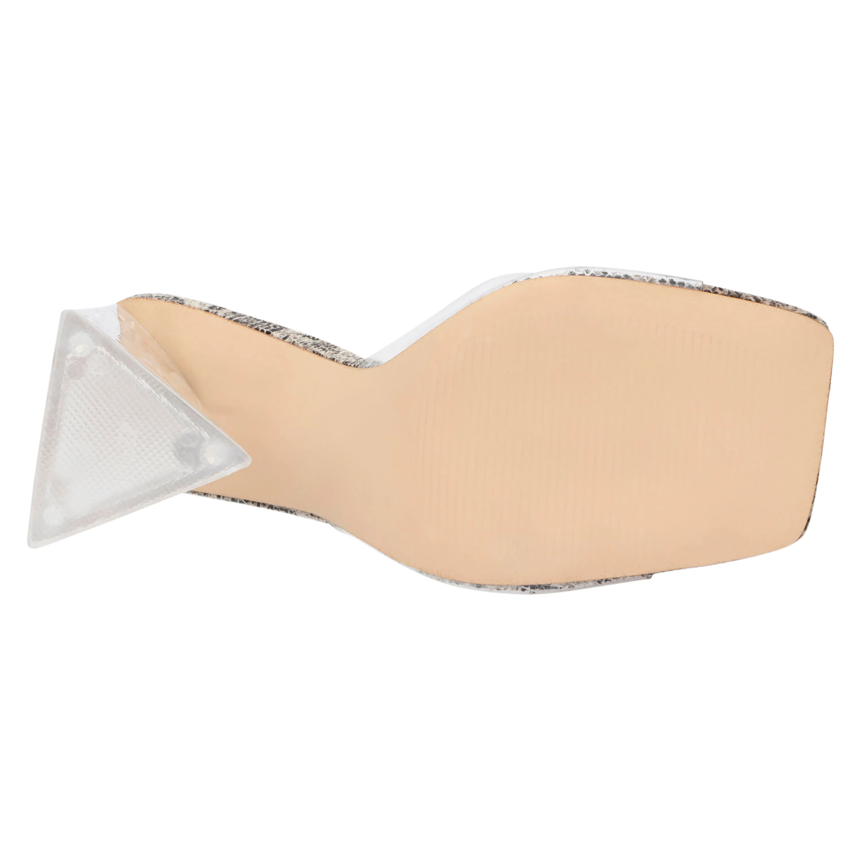 Heather Block Heel Mules