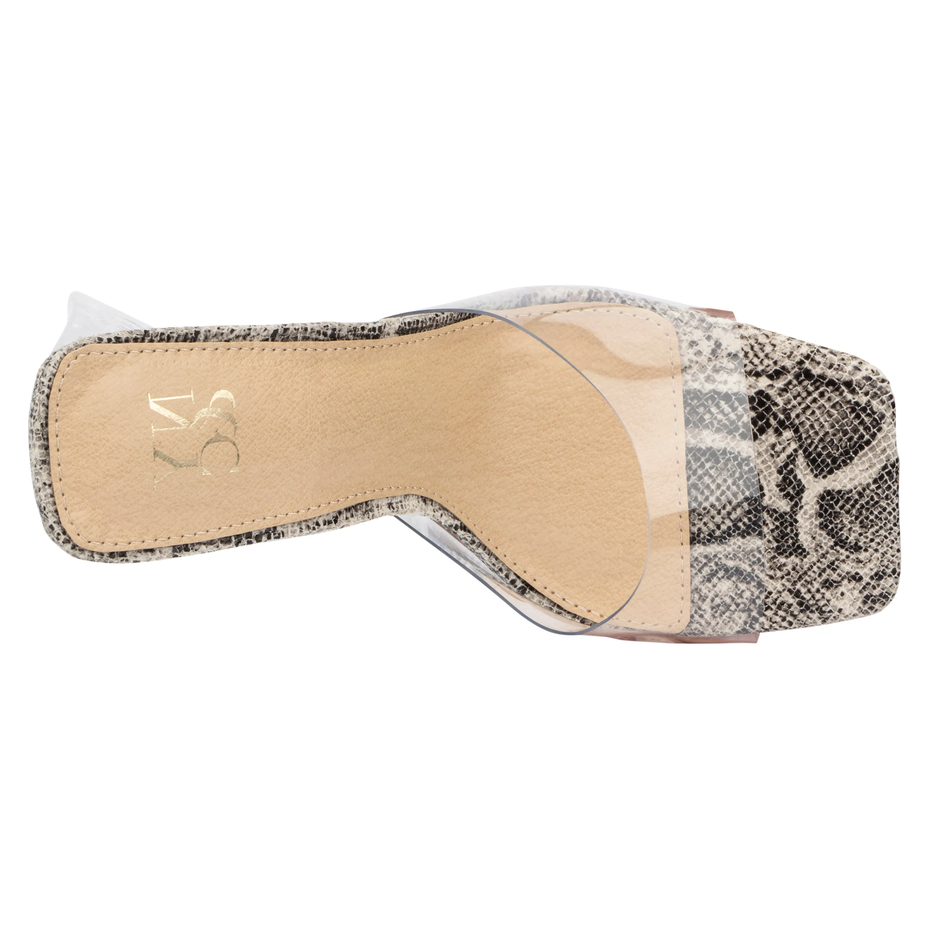 Heather Block Heel Mules