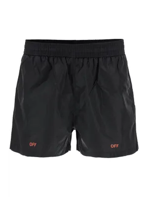 Icina Officina Logo Swim Shorts