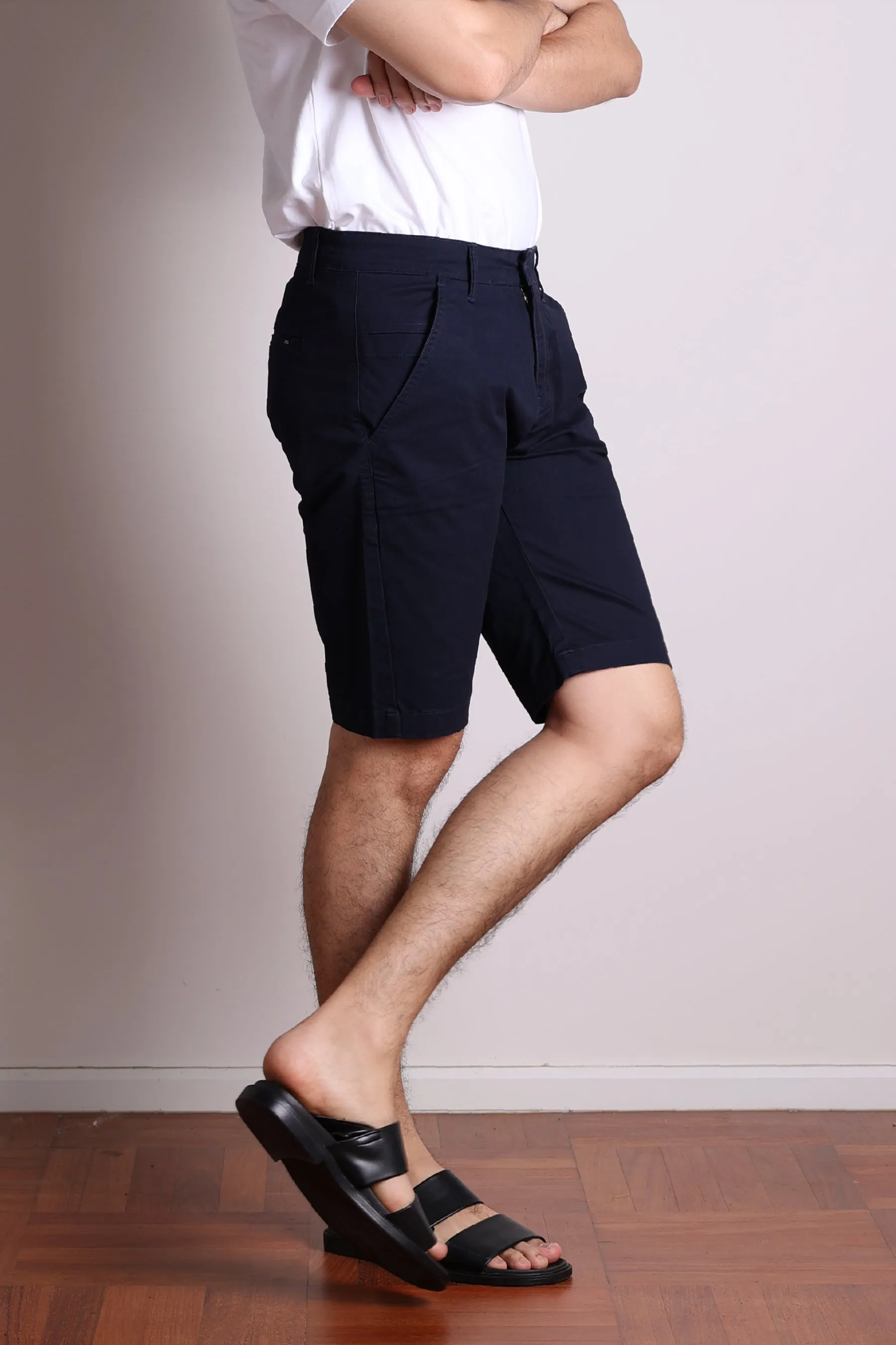 Jack Russel - Men Shorts - Klassik JS-217/BLU Slim Fit Blue