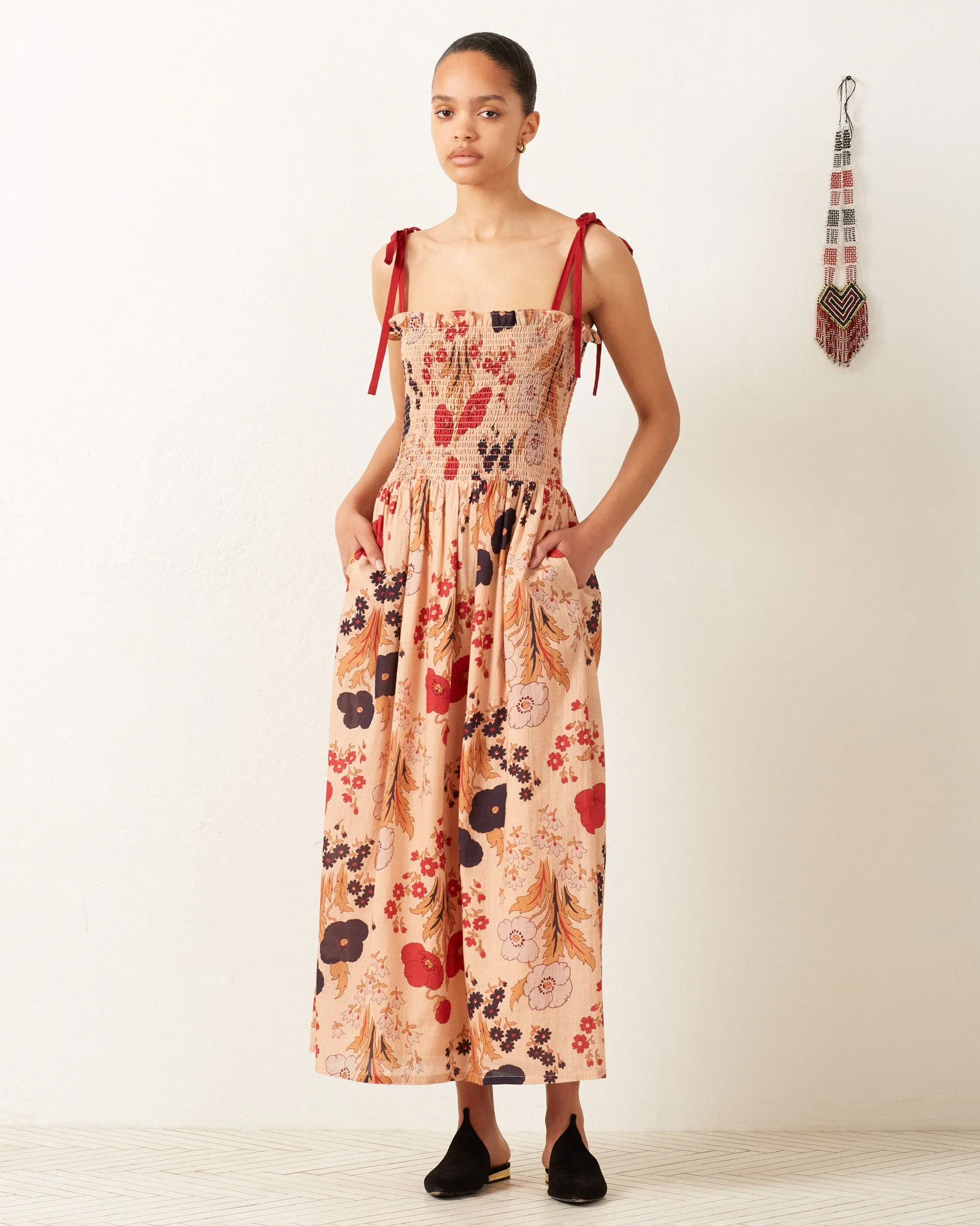 Kaia Vintage Poppy Dress