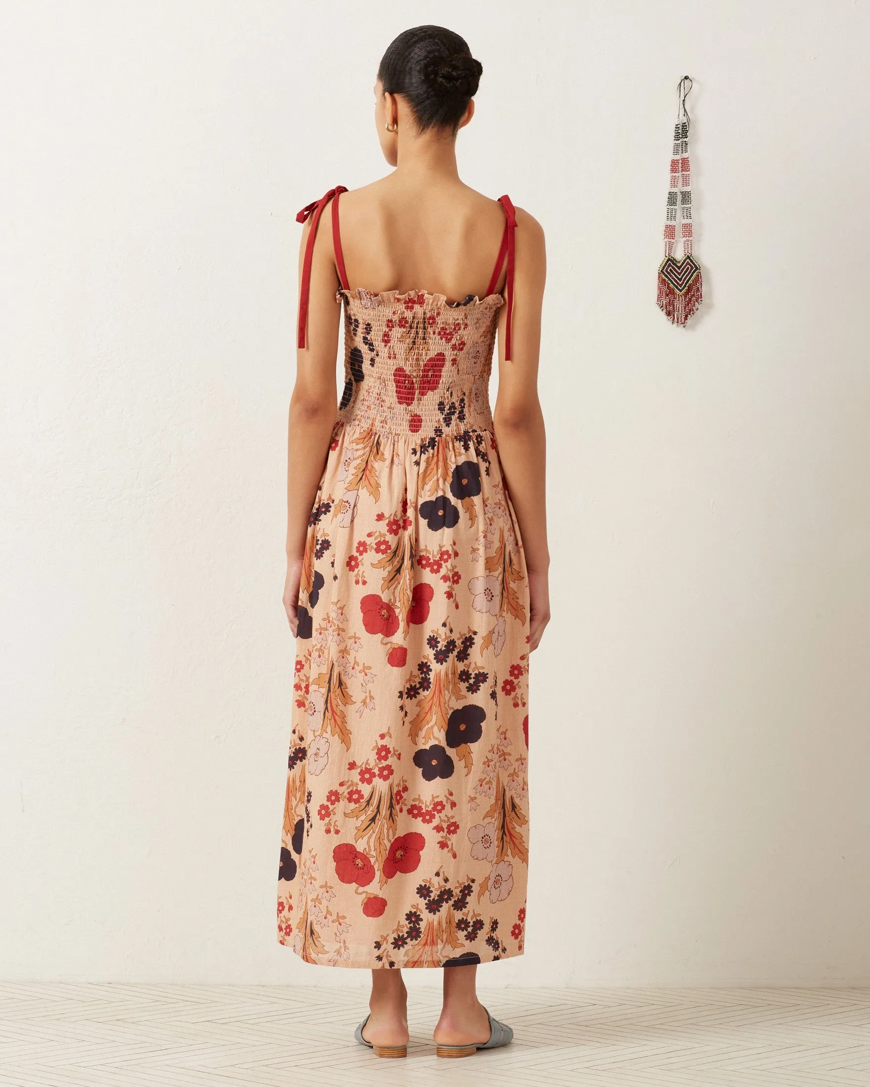 Kaia Vintage Poppy Dress