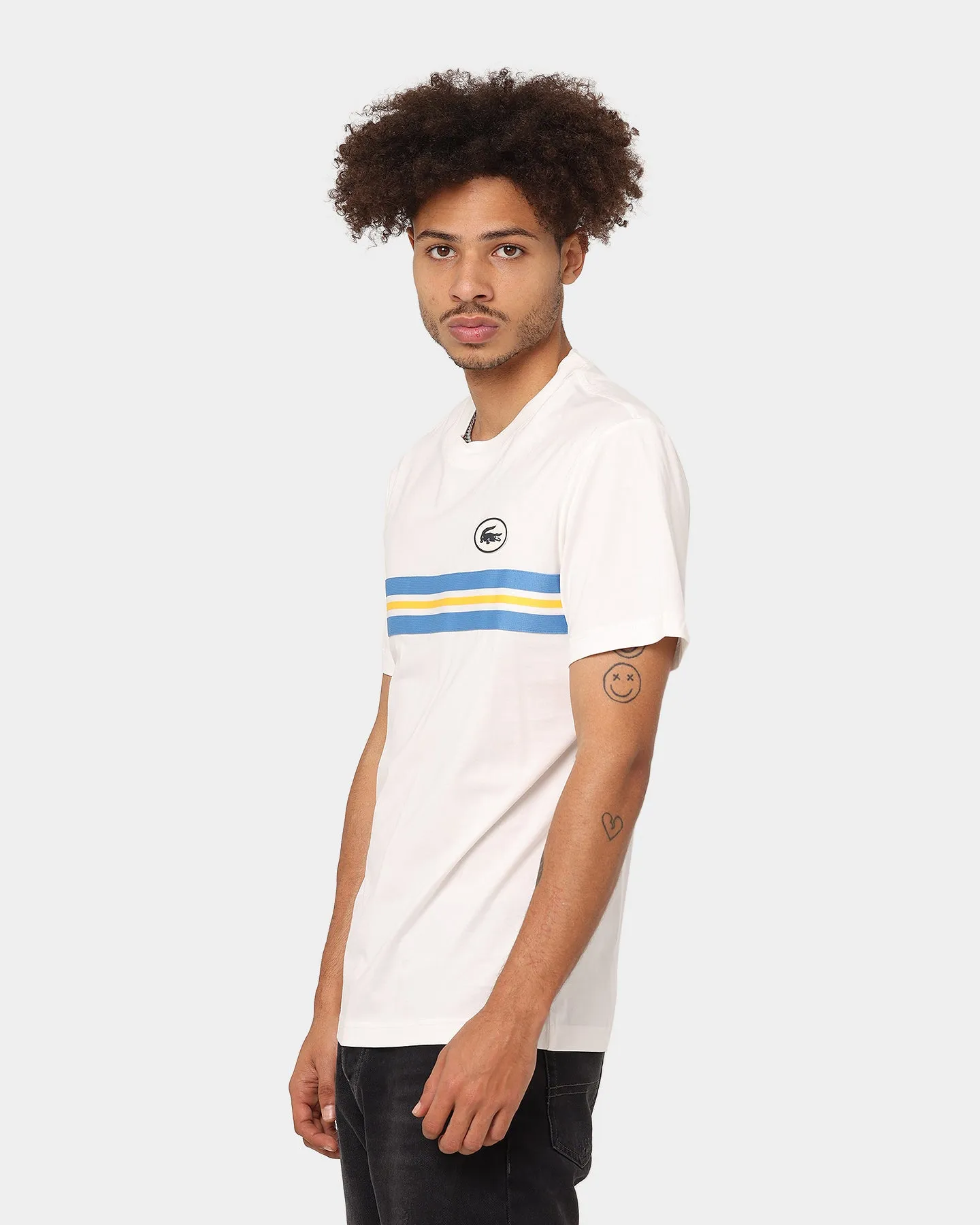 Lacoste Heritage Heavy Jersey T-Shirt Flour