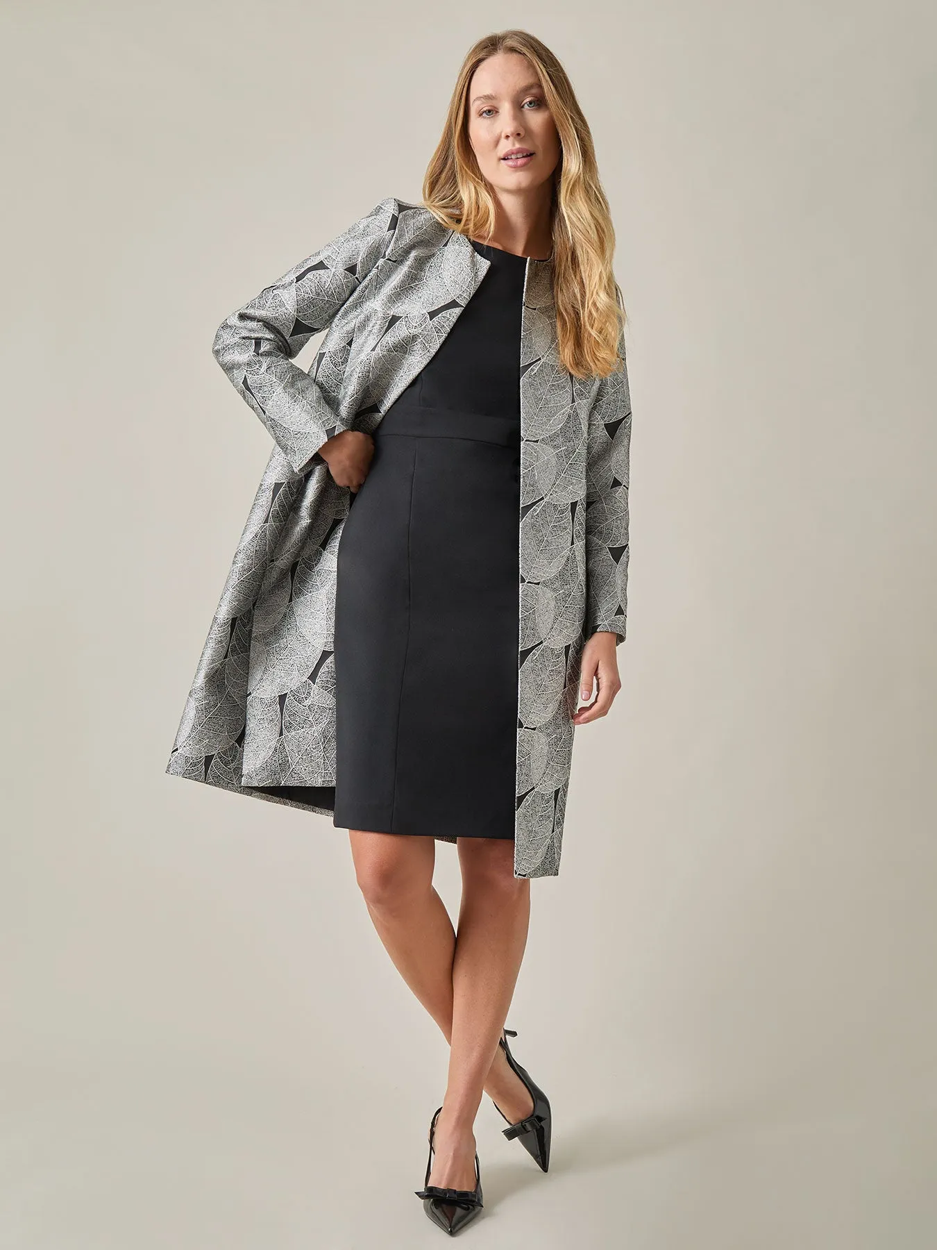 Long Topper, Jacquard