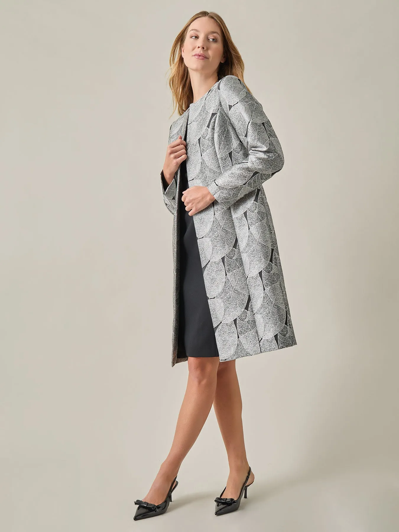 Long Topper, Jacquard