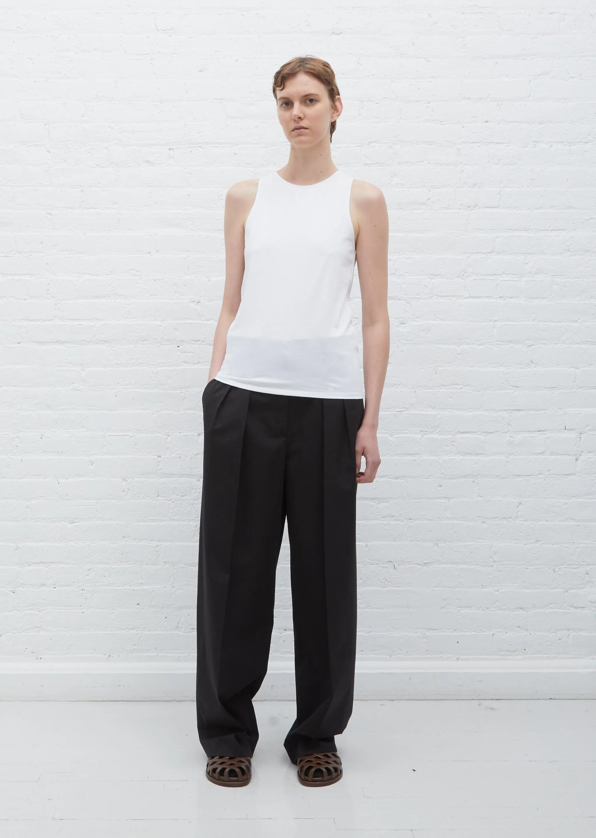 Mahina Debarbeur Tank — White