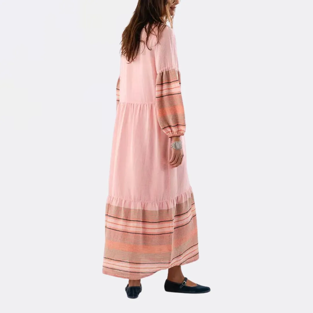 MarnieLL Maxi Dress LS (Dusty Rose)