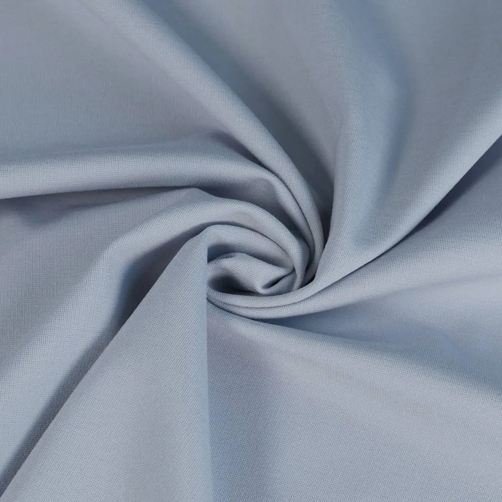 Milan - Almost Blue, Viscose Rich Ponte de Roma Fabric