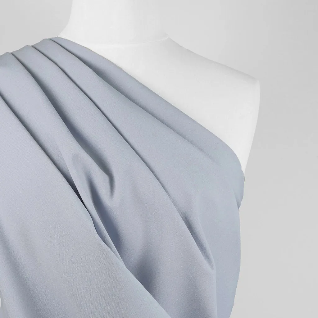 Milan - Almost Blue, Viscose Rich Ponte de Roma Fabric
