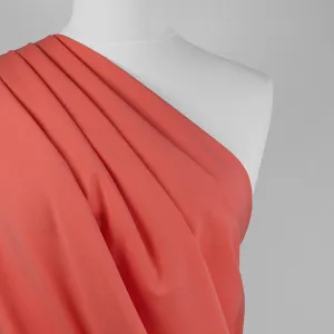 Milan - Light Coral, Viscose Rich Ponte de Roma Fabric