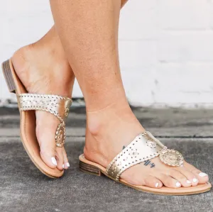 My Favorite Aesthetic Sandal, Gold