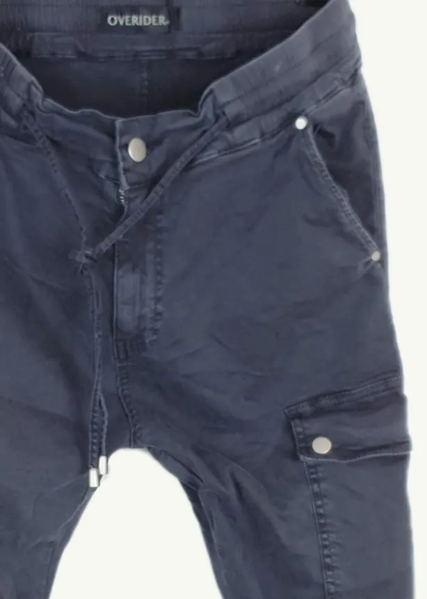 NATACHA  - Combat  Pocket Jeans  -  Anthracite