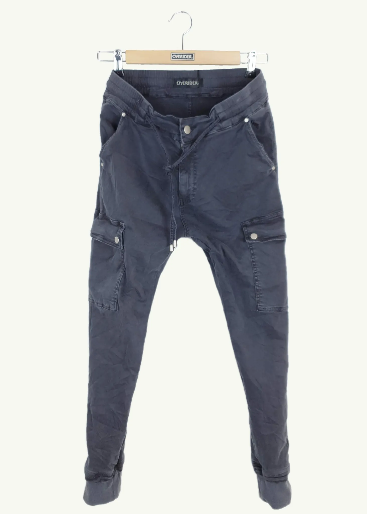 NATACHA  - Combat  Pocket Jeans  -  Anthracite