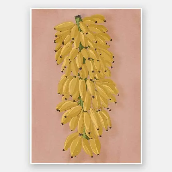 Platano I Pink Unframed Art Print