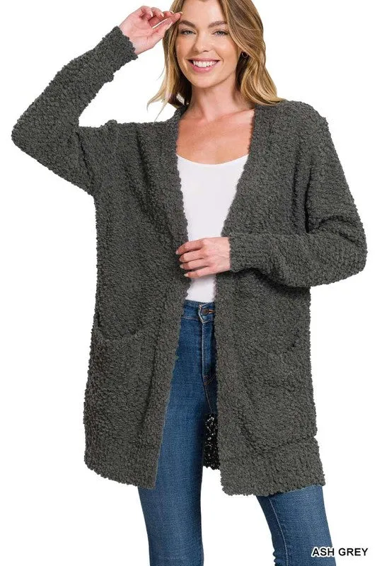Popcorn Sweater Cardi