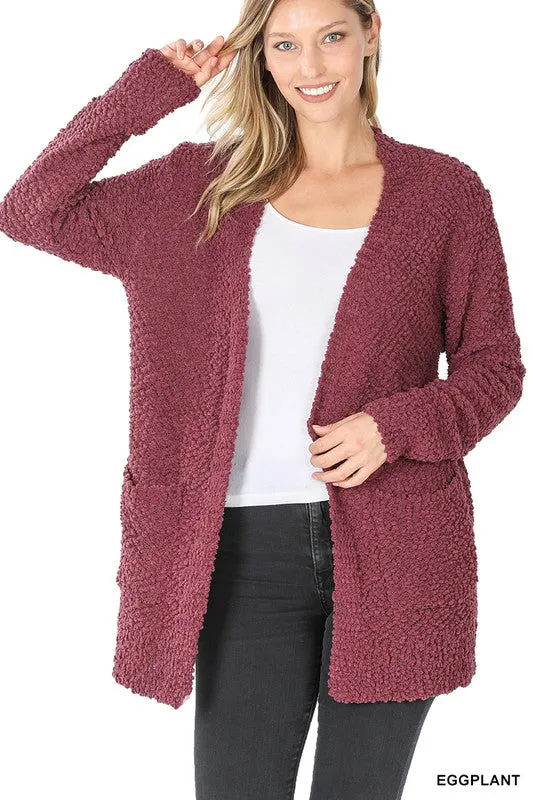 Popcorn Sweater Cardi