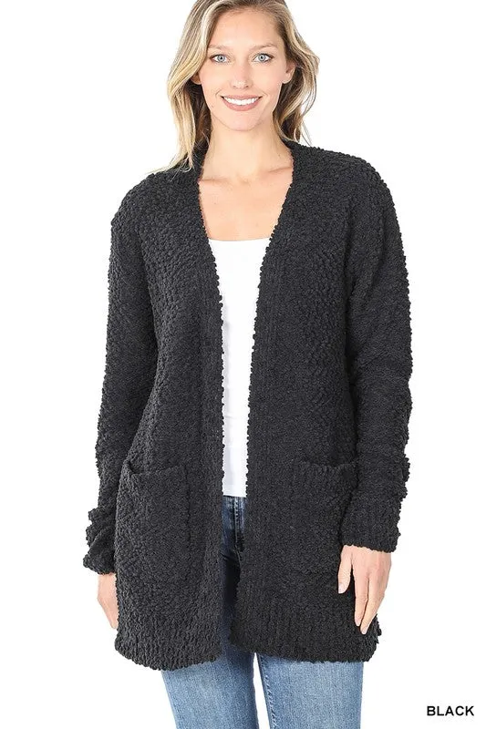 Popcorn Sweater Cardi