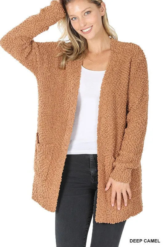 Popcorn Sweater Cardi