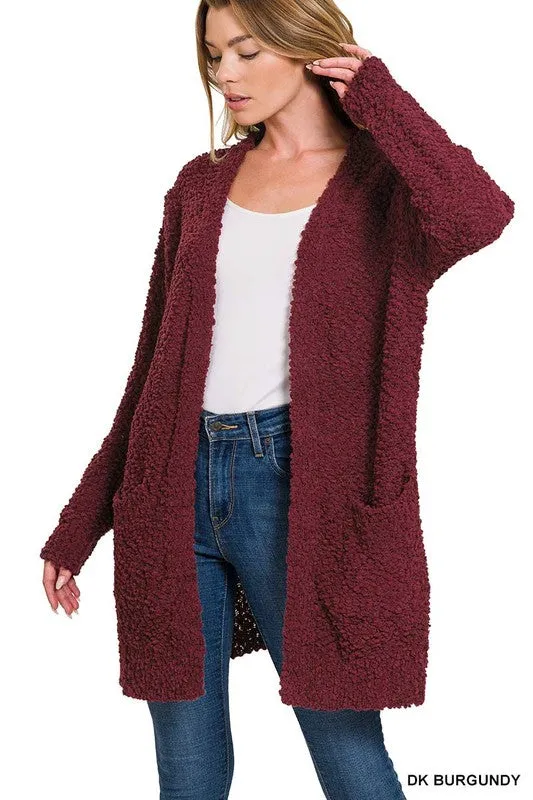 Popcorn Sweater Cardi