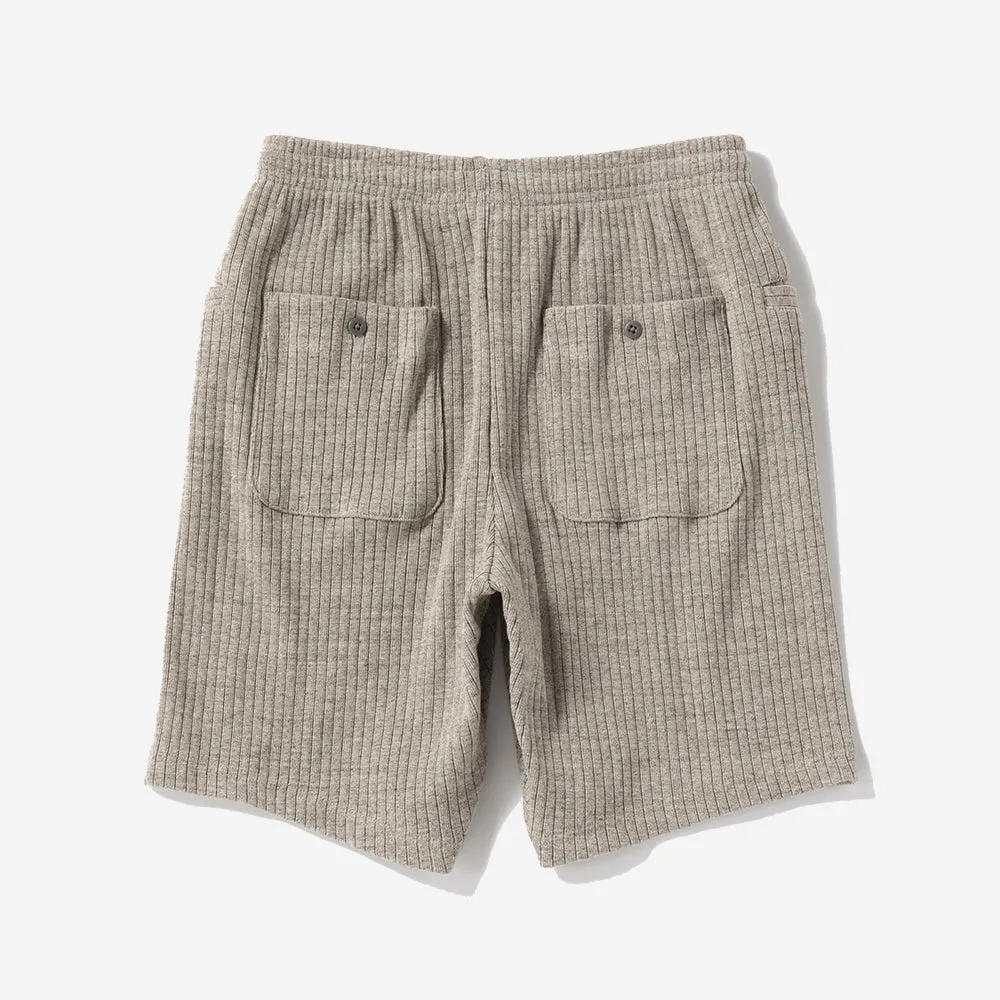 Rib Shorts - Dark Clover