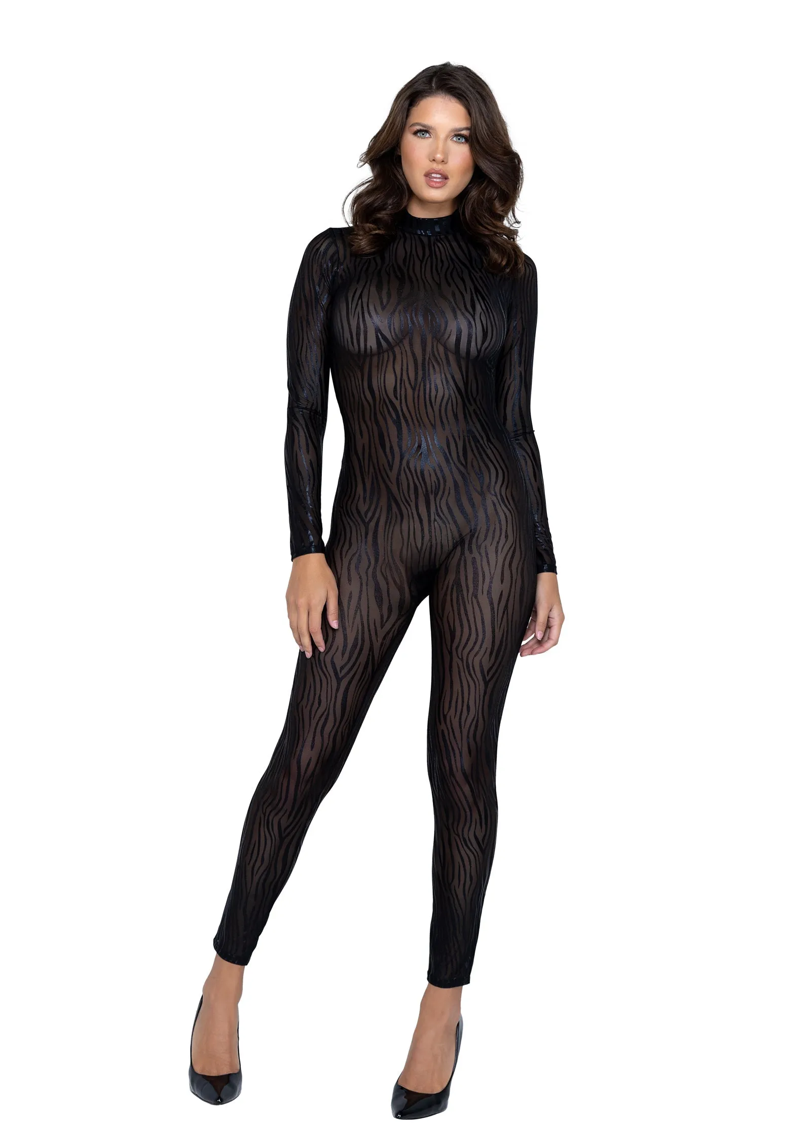 Roma Wild Stripe Catsuit Roma Confidential