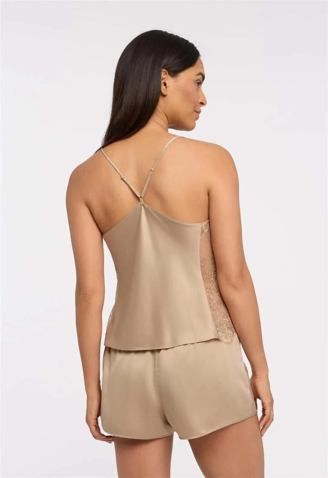 Rya Collection Darling Cami-Tap Set - Latte