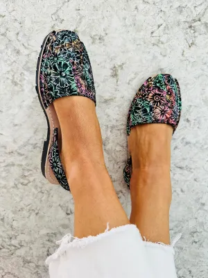 Sample Neon Floral Avarcas