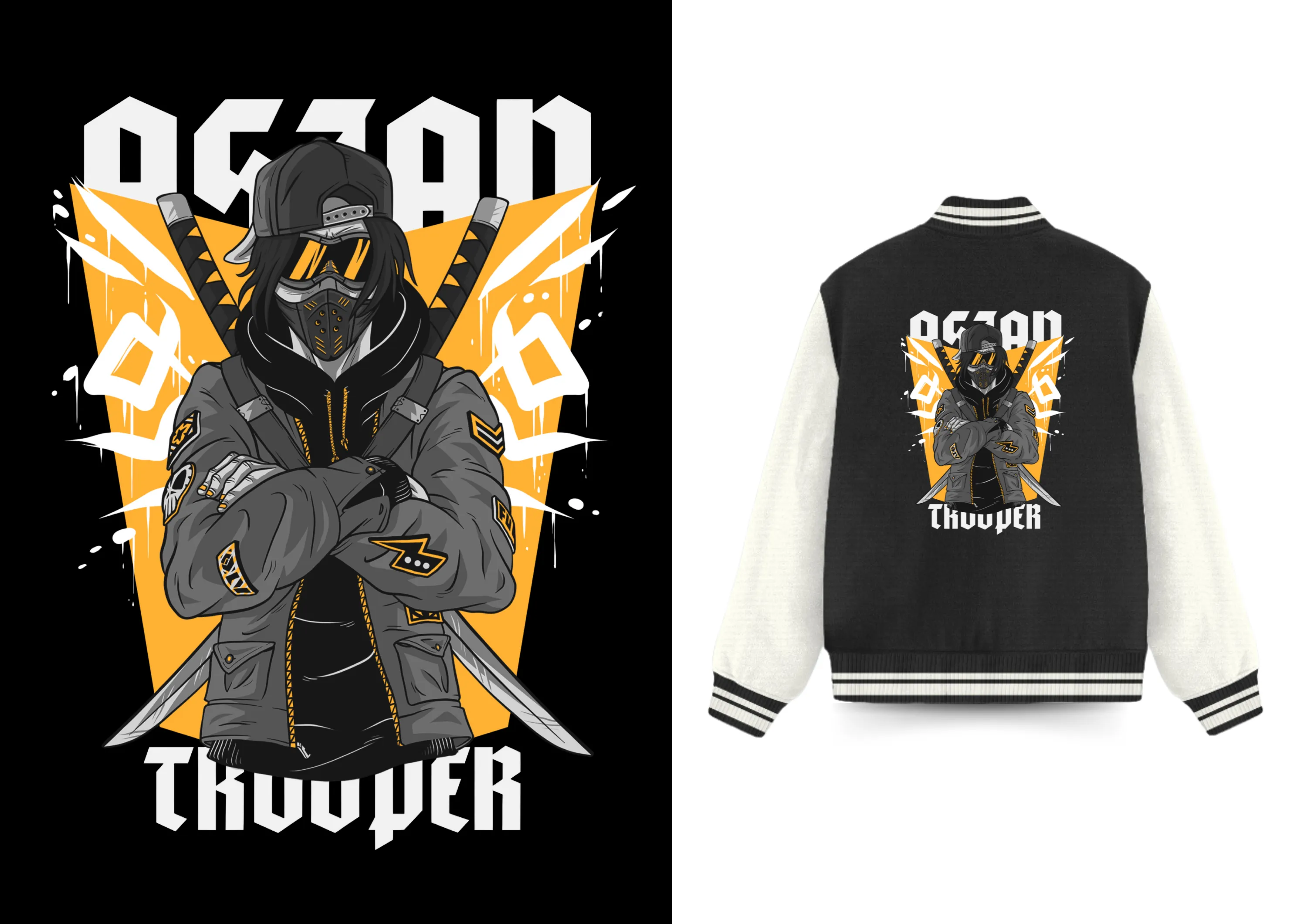 Streetline Luxe Legend Edition Varsity Jacket