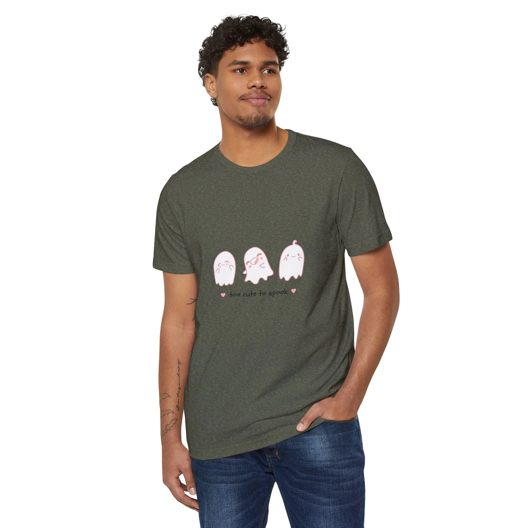Sustainable Style: Kay Chimba Spookies Unisex Recycled Organic T-Shirt