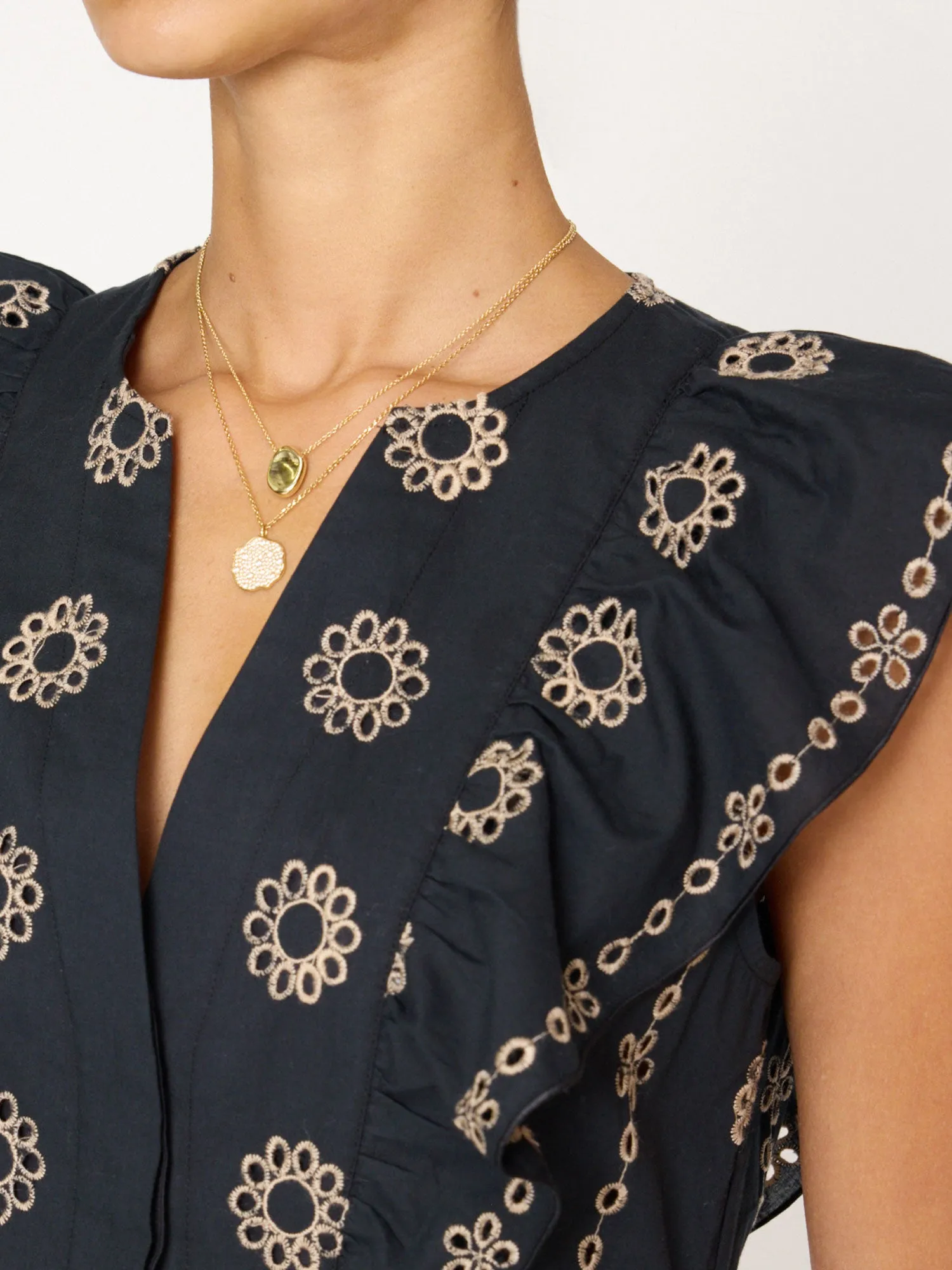 The Aurora Eyelet Dress
