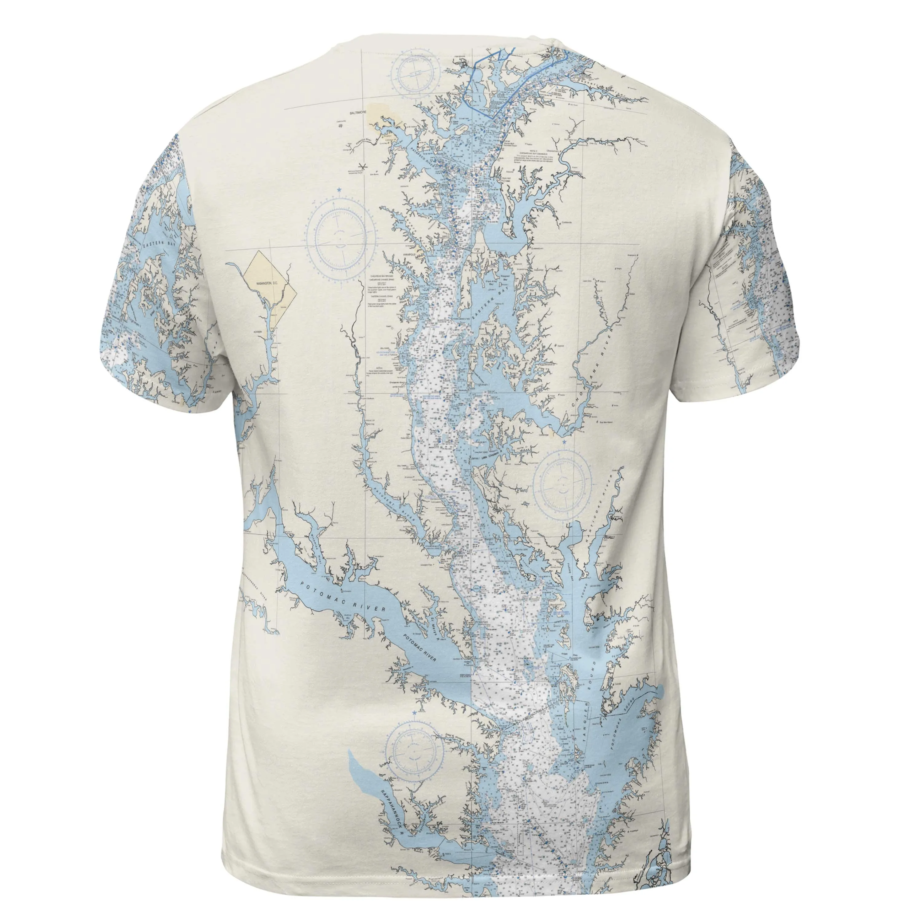 The Chesapeake Bay Nautical Adventure Short Sleeve Performance Tee