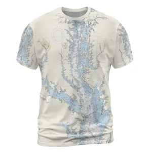 The Chesapeake Bay Nautical Adventure Short Sleeve Performance Tee