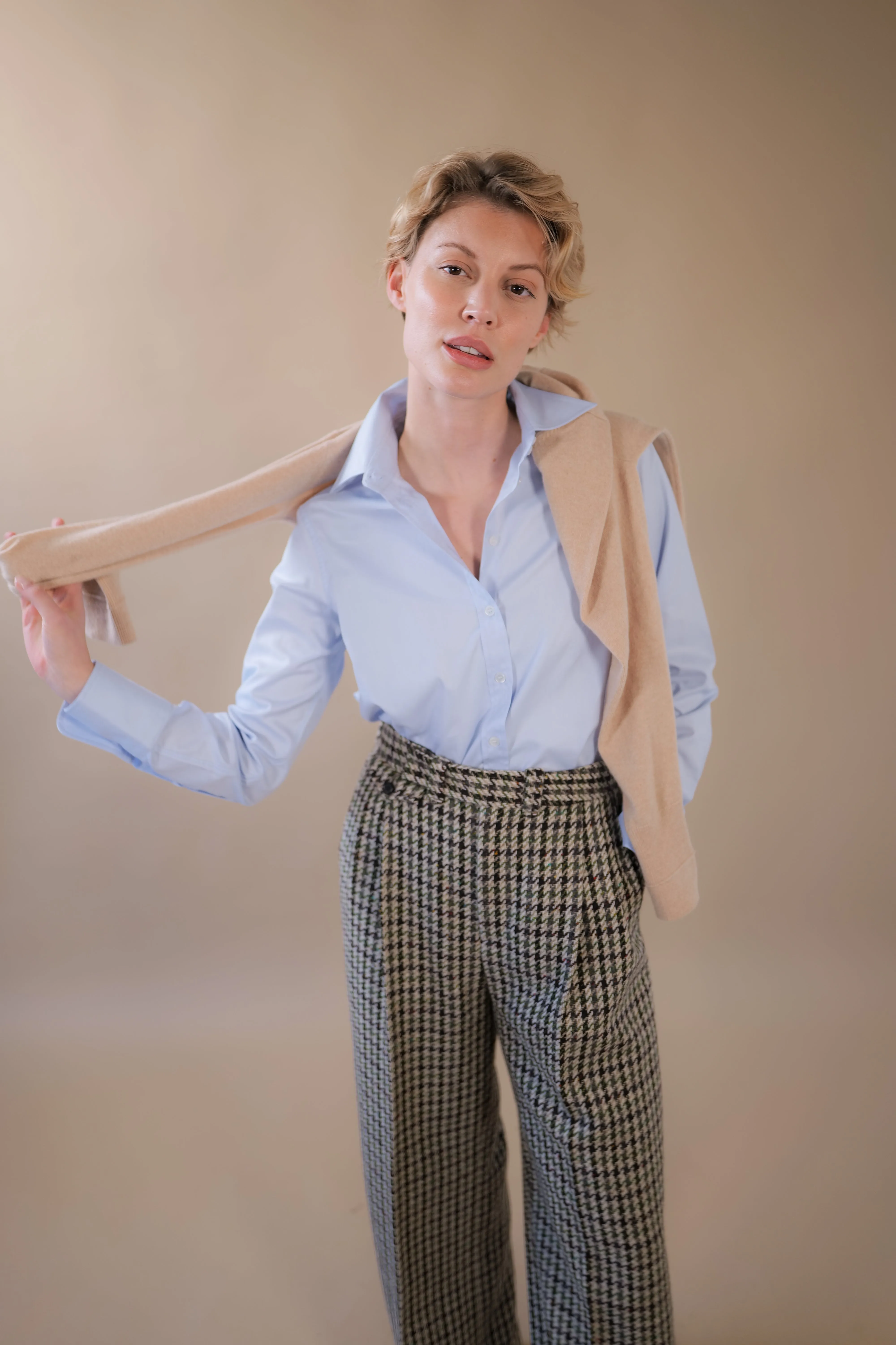 The Donegal Wide Leg Trouser