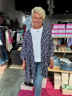 The Huntleigh Floral Kimono