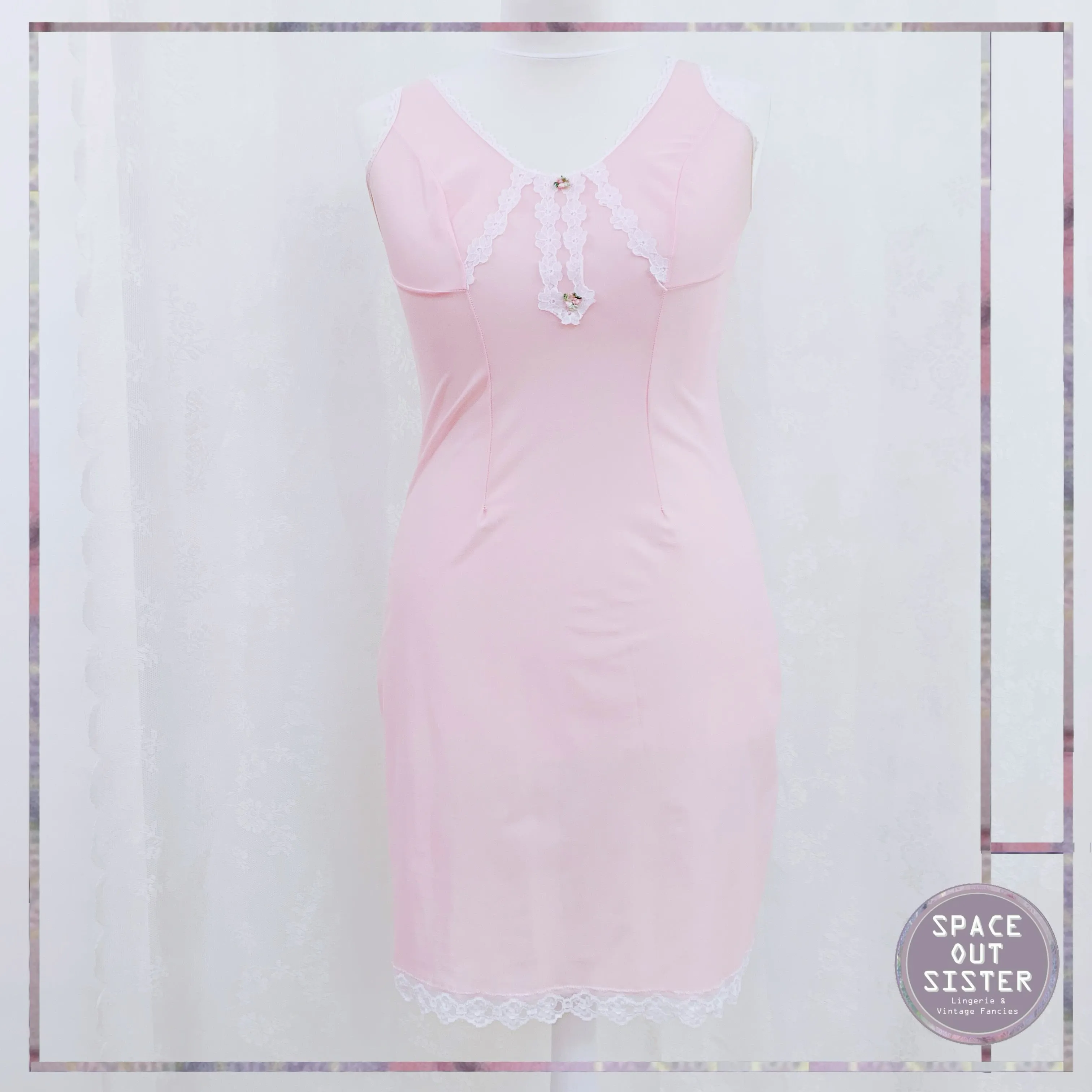 Vintage Flower Bud Slip