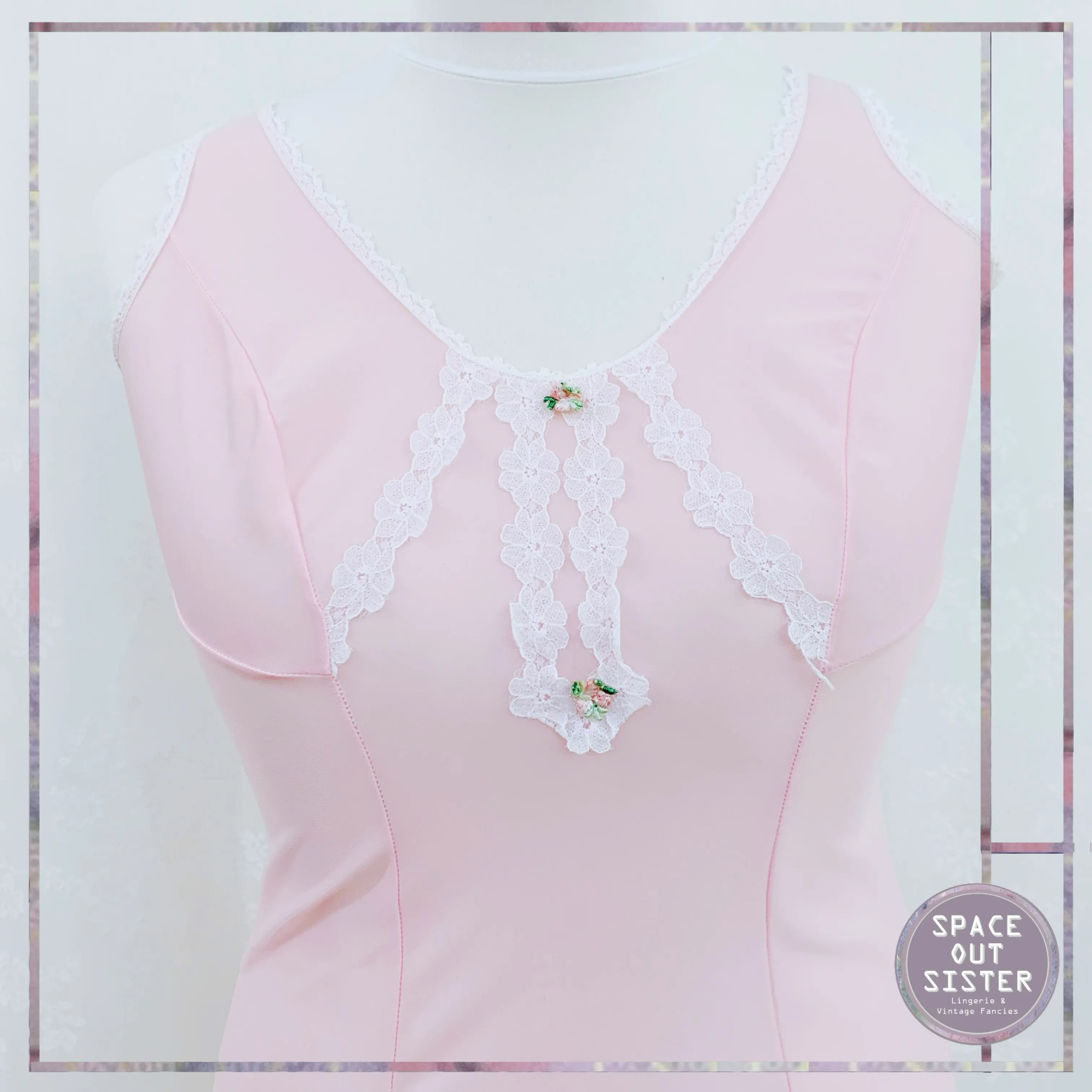Vintage Flower Bud Slip