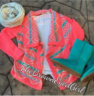 WaterMelon Color Pop Cardigan