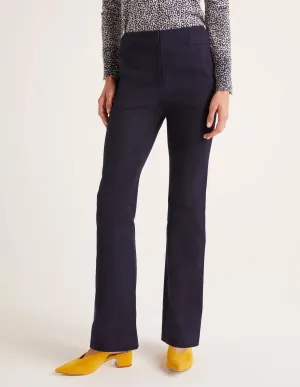 Westmoreland Bootcut Trousers-Navy